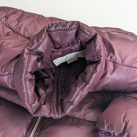 MICHAEL Michael Kors Girl’s Faux Shearling Puffer - Picture 6 of 10